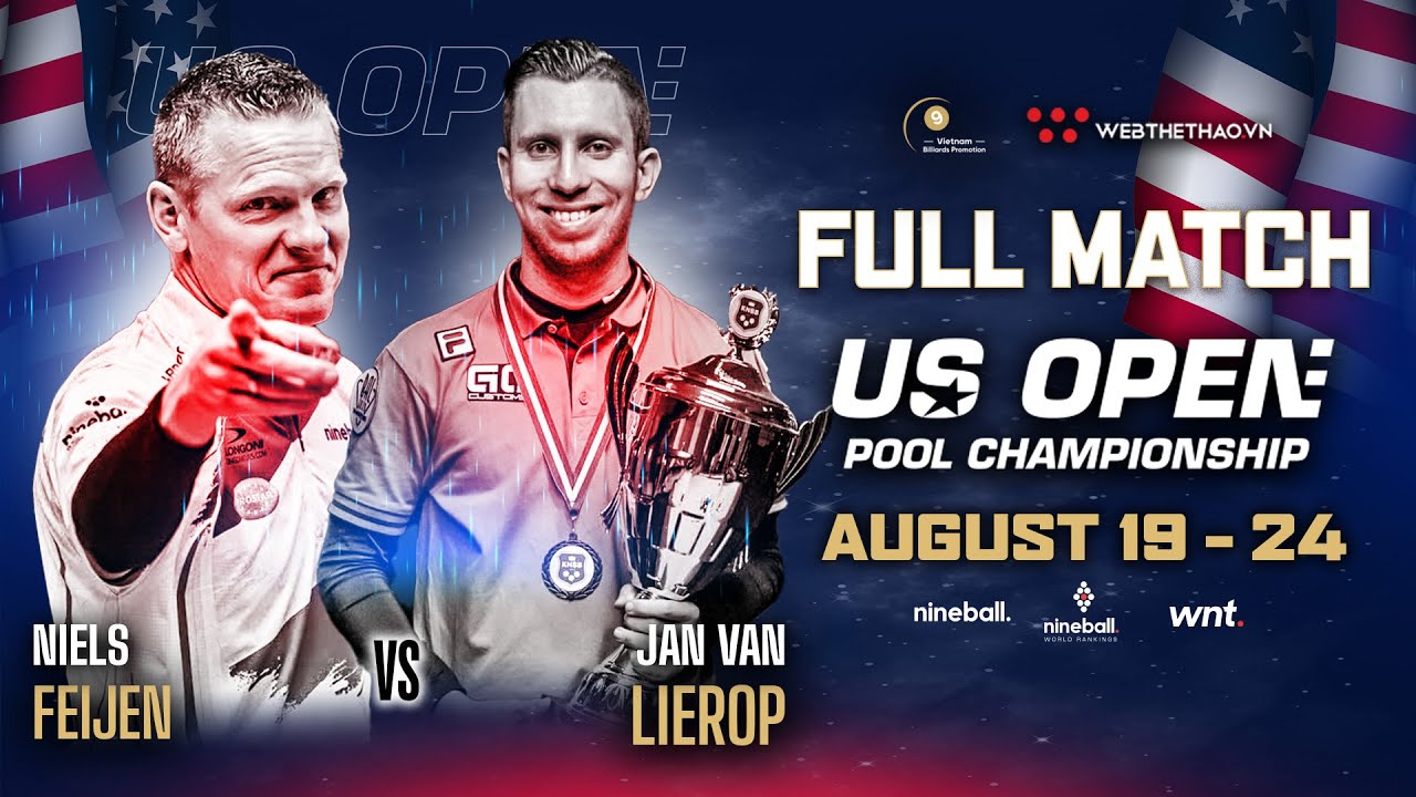 TRẬN ĐẤU | Niels Feijen vs Jan Van Lierop | Last 32 | Giải billiards US Open 2024