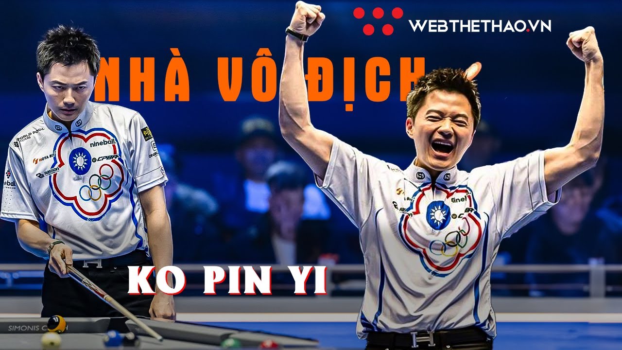 Tài Tử Làng Billiards | Nhà Vô Địch Ko Pin Yi | Giải Billiards World Pool Master 2023