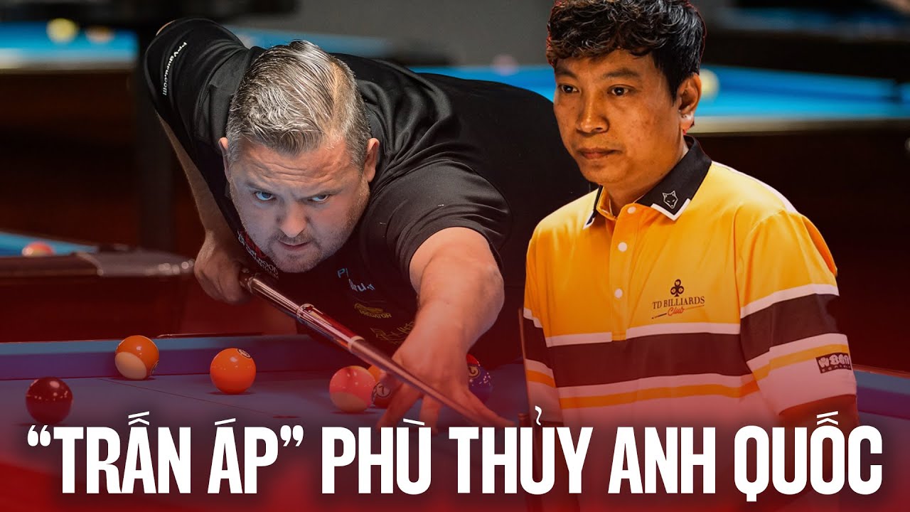 Dương Quốc Hoàng "trấn áp" phù thủy nước Anh - Chris Melling tại World Pool Championship 2023