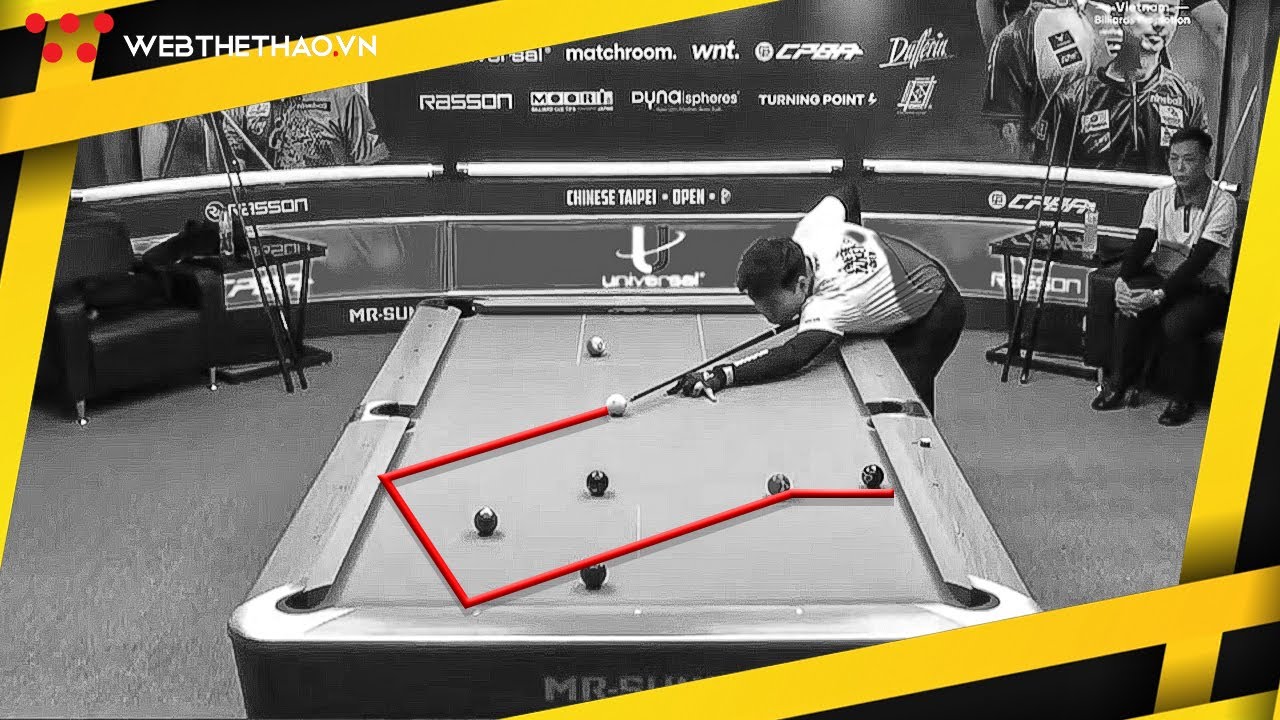 Trận Đấu Không Cân Sức Giữa Alvin Vs Shih Kai Lin | Billiards Universal Chinese Taipei Open 2023