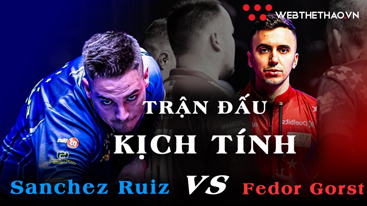 Khoảnh Khắc Trận Đấu Đầy Kịch Tính Giữa Francisco Sanchez Ruiz Vs Fedor Gorst Mosconi Cup 2023