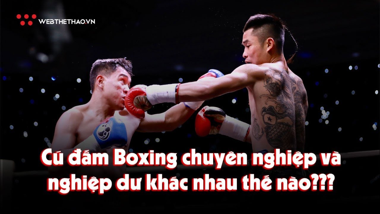 BOXING I Cú đấm của chuyên nghiệp khác với nghiệp dư ra làm sao???