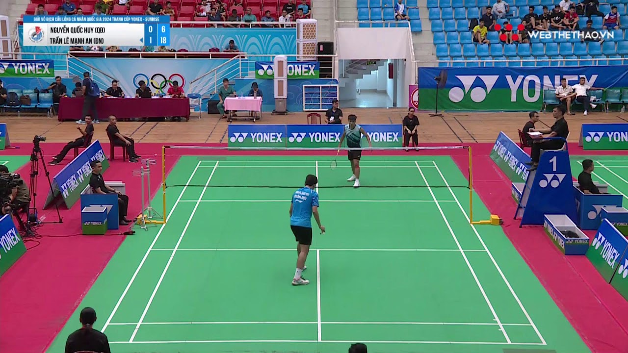 🛑 TRỰC TIẾP |  GIẢI VÔ ĐỊCH CẦU LÔNG CÁ NHÂN QG NĂM 2024 - TRANH GIẢI YONEX - SUNRISE | NGÀY 13/8