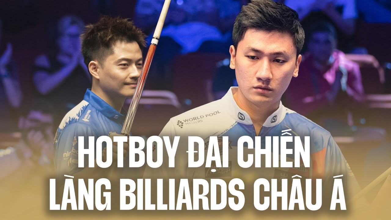 Ko Pin Yi đại chiến James Aranas trọng trận bán kết hotboy châu Á tại World Pool Masters 2023