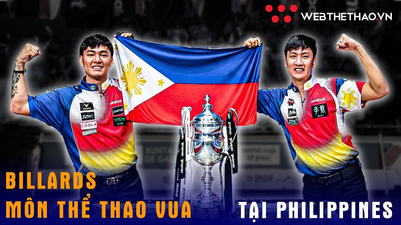 Tại Sao Lại Nói Billiards Là Môn Thể Thao Vua Tại Philippines | Chặng Đường Vô Địch Của Philippin