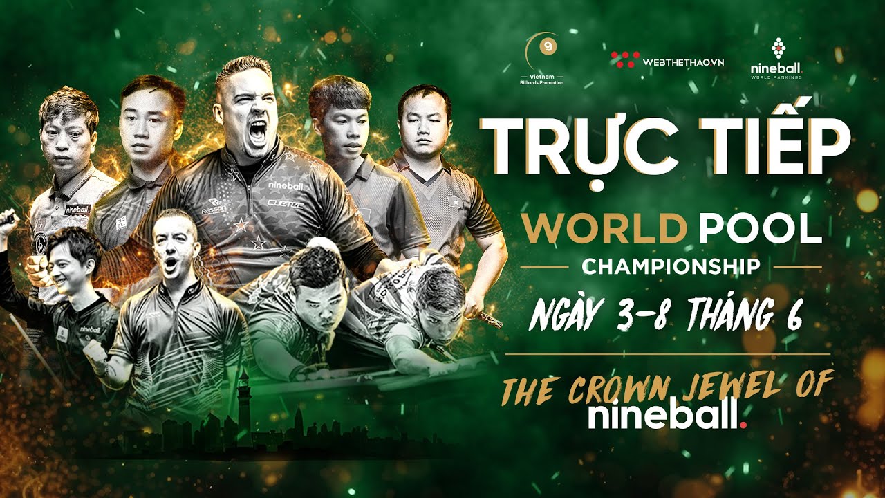 🛑 TRỰC TIẾP | Jayson Shaw vs Johann Chua | WORLD POOL CHAMPIONSHIP 2024