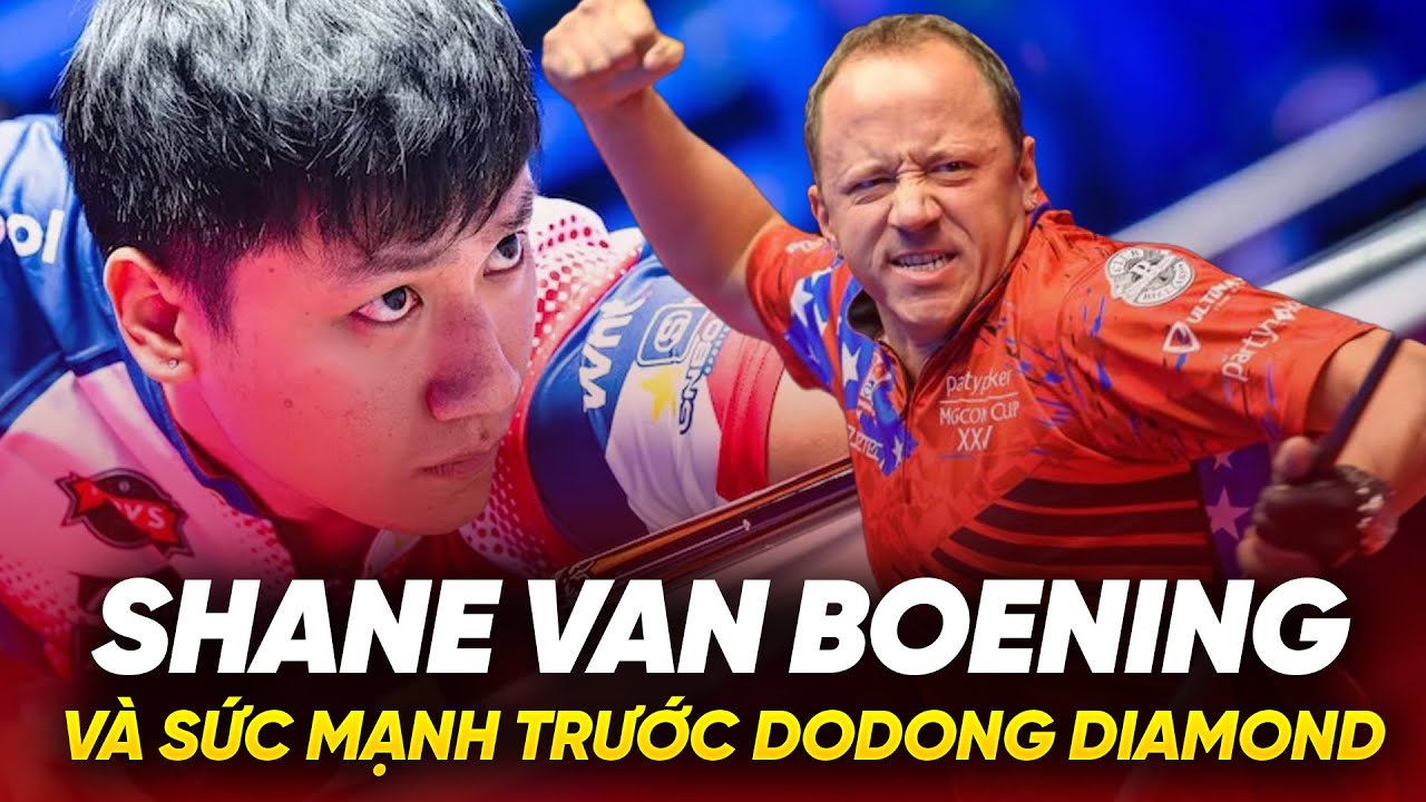 Shane Van Boening thể hiện sức mạnh trước Dodong Diamond - James Aranas