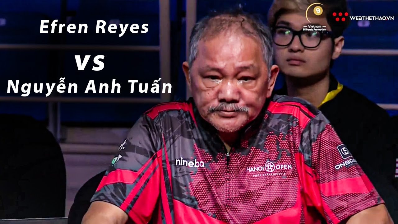 Highlights | Efren Reyes vs Nguyễn Anh Tuấn | Hanoi Open Pool Championship 2023