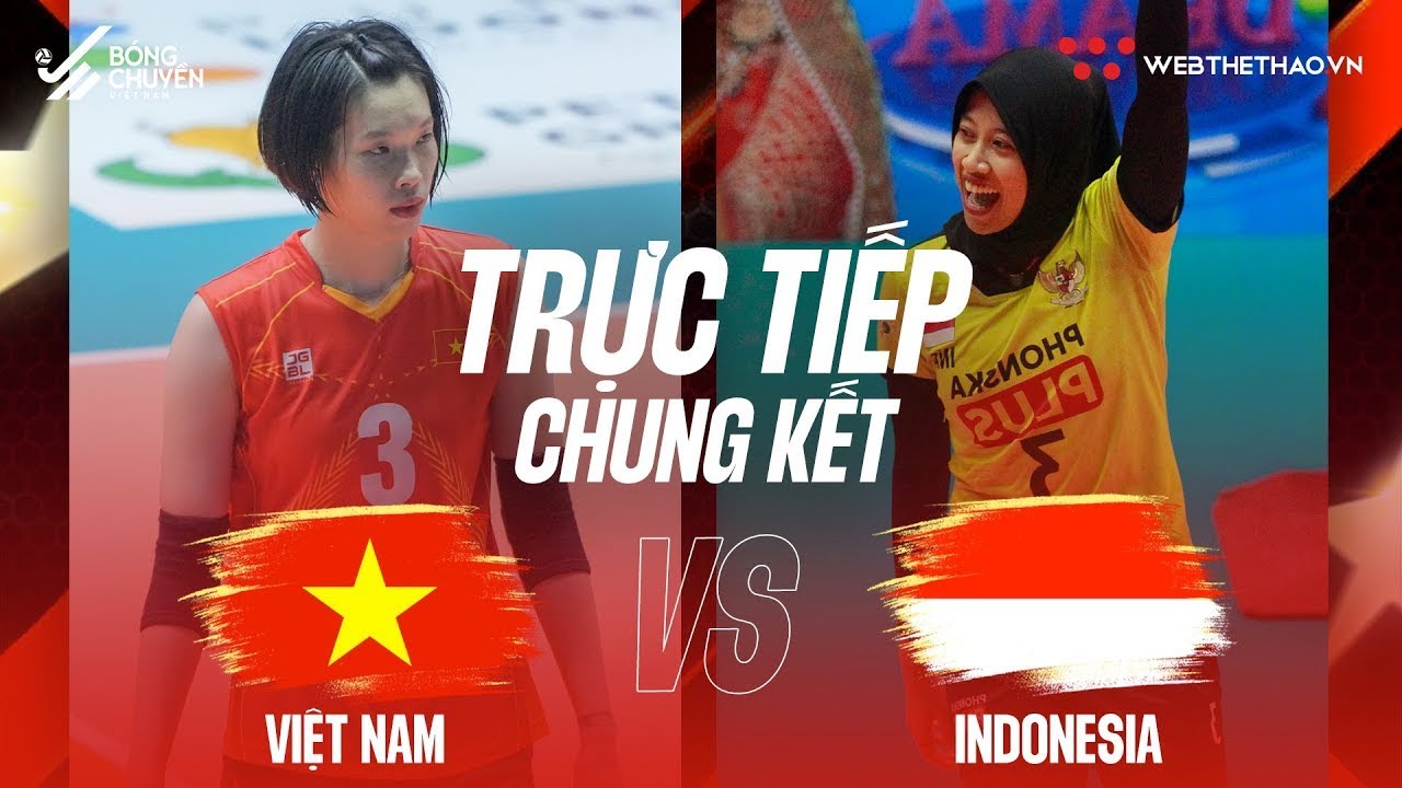 🔴 RELIVE CHUNG KẾT | VIỆT NAM vs INDONESIA | Giải bóng chuyền nữ AVC Challenge Cup 2023