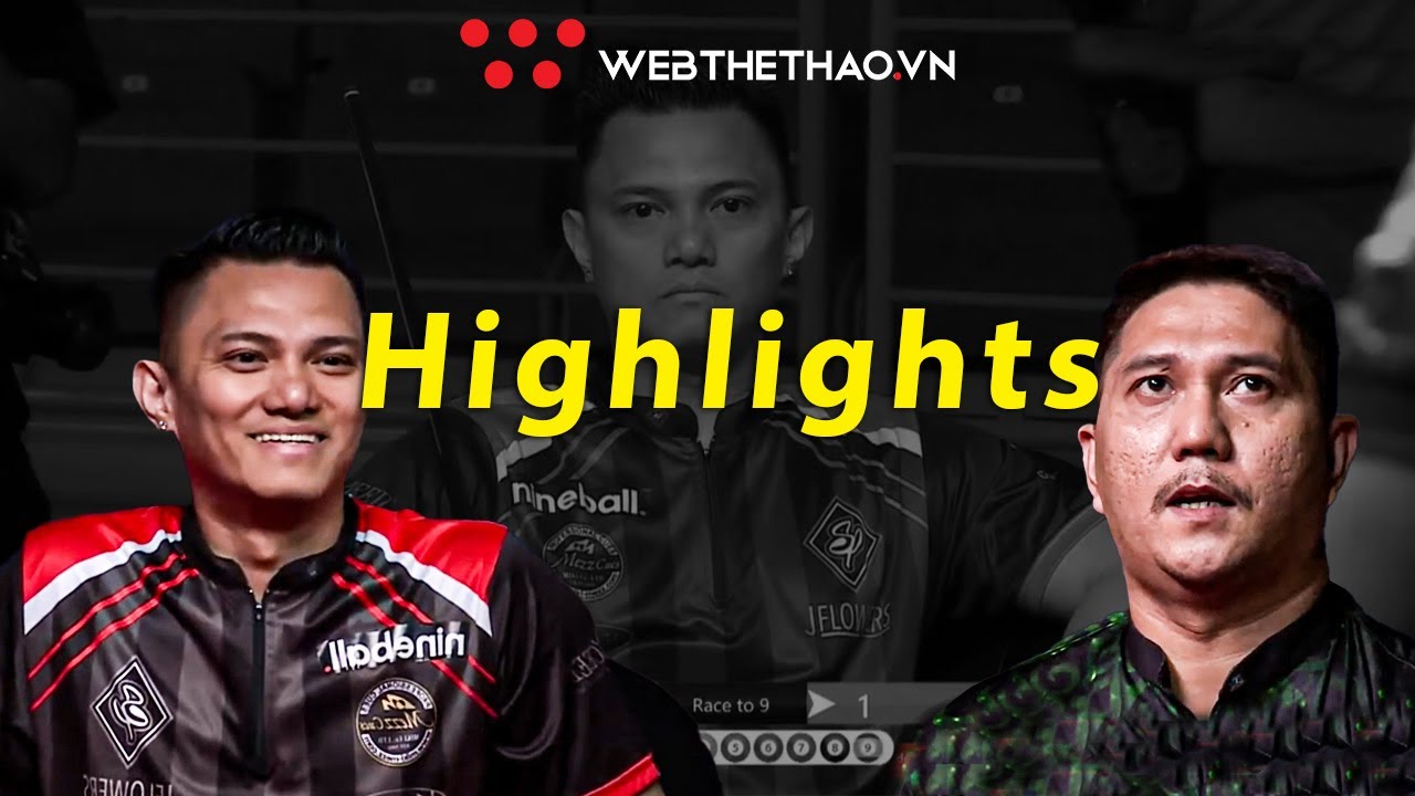 Highlights | John Rebong vs Jeff De Luna | Hanoi Open Pool Championship 2023