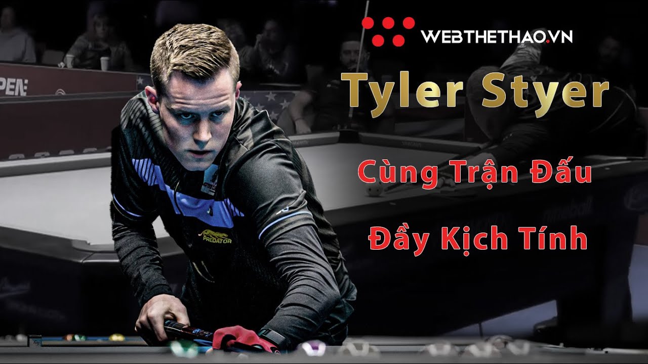 Trận đấu đầy kịch tính Tyler Styer vs Jose Alberto Delgado | Highlights | US Open Pool Championship