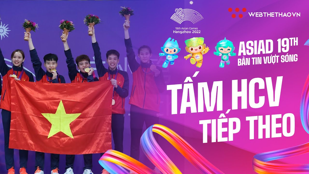 VƯỢT SÓNG ASIAD 19 | 4/10 | Tấm HCV thứ hai, bóng chuyền nữ làm nên lịch sử