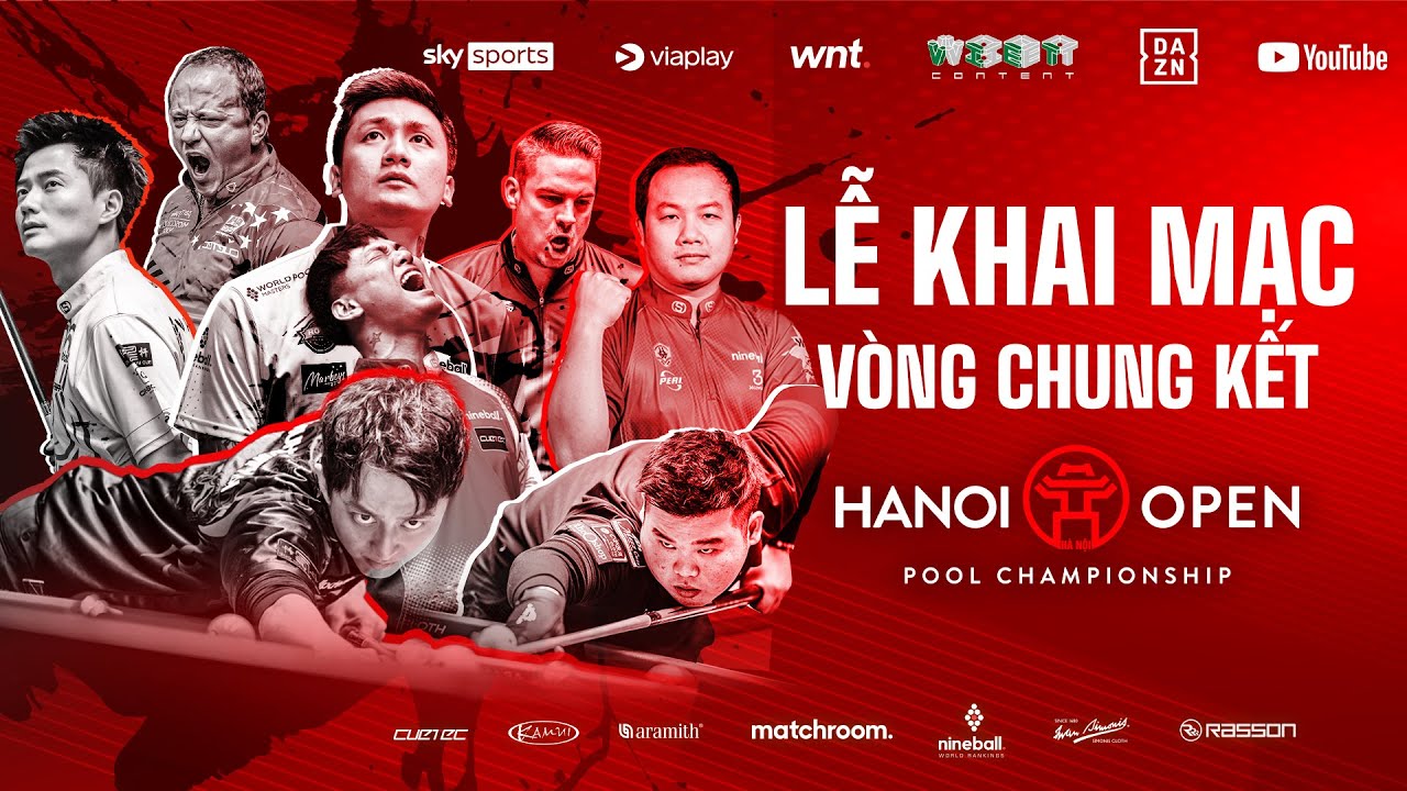 🔴Trực tiếp | Lễ khai mạc - Opening Ceremony  | 2023 Hanoi Open Pool Championship