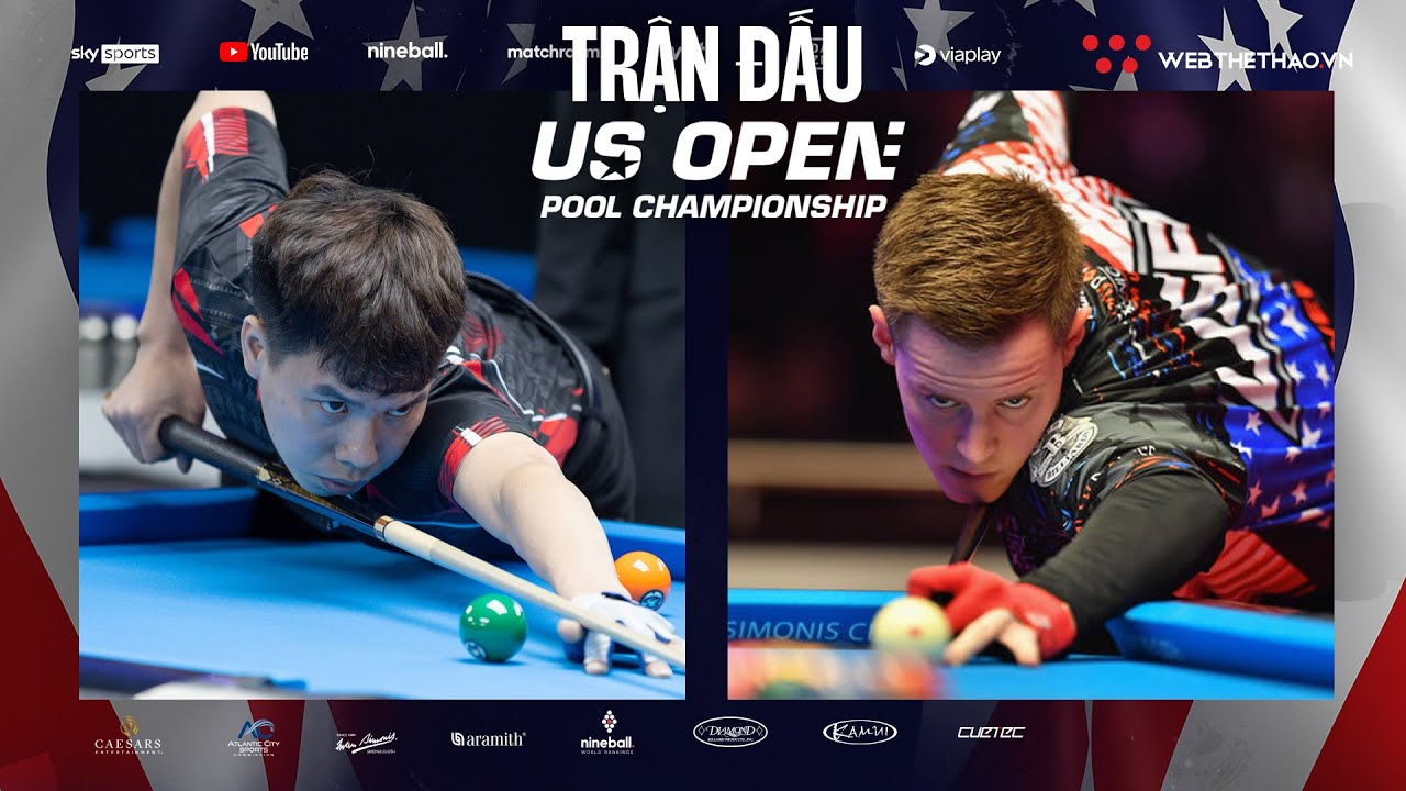 Trận đấu | Lường Đức Thiện vs Tyler Styer | Giải billiards US Open Pool Championship 2023