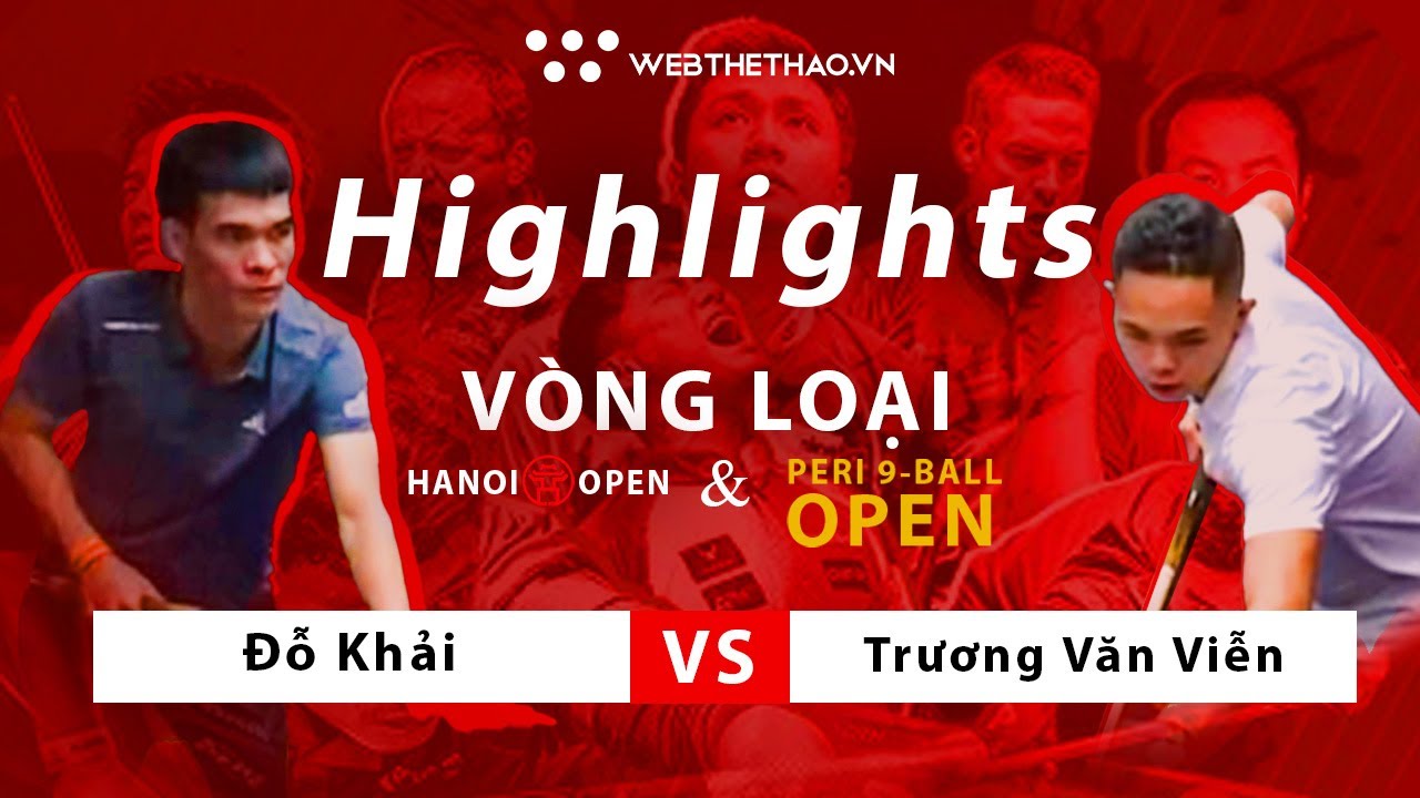 Full Trận Khải Tóc Dài vs Trương Văn Viễn | Vòng loạI Peri Open & Hanoi Open Pool Championship 2023