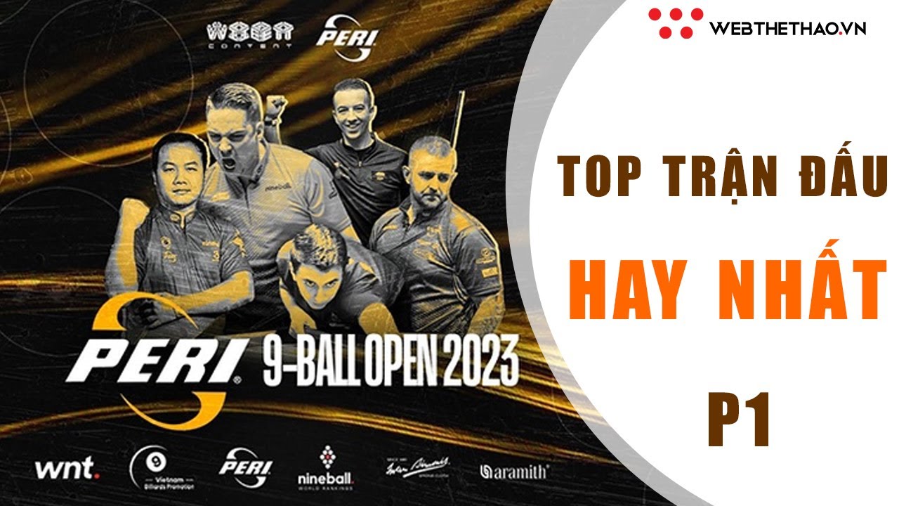 Tổng hợp những trận đấu đầy gay cấn và kịch tích | Peri Open Pool Championship 2023 | Highlights