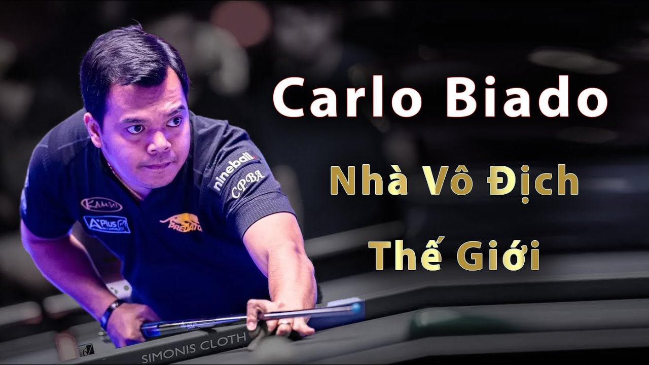 Carlo Biado nhà vô địch đáp trả đối thủ như nào | Highlights | Giải billiards US Open Pool Champions