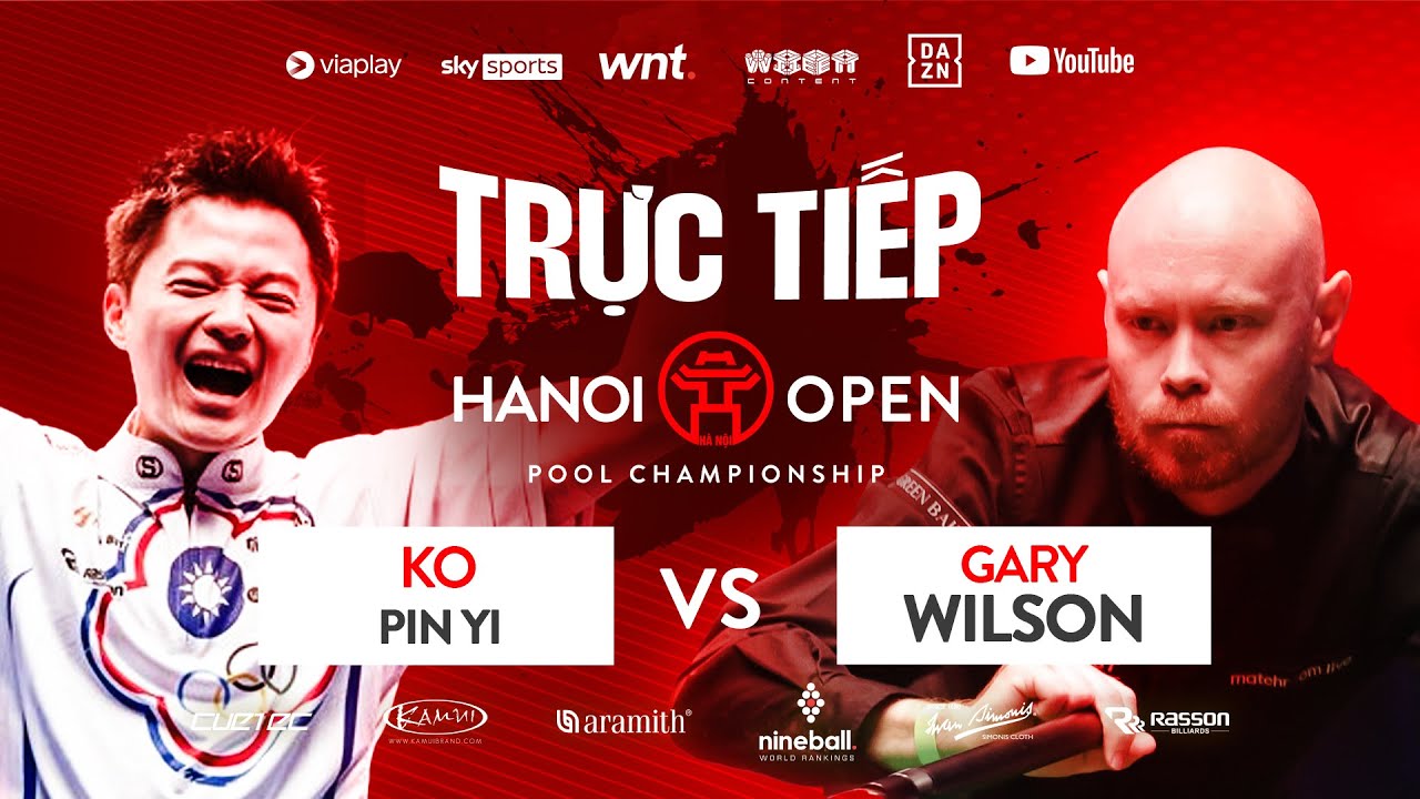 🔴Trực tiếp | Ko Pin Yi vs Gary Wilson | 2023 Hanoi Open Pool | TABLE 2 | Day 3