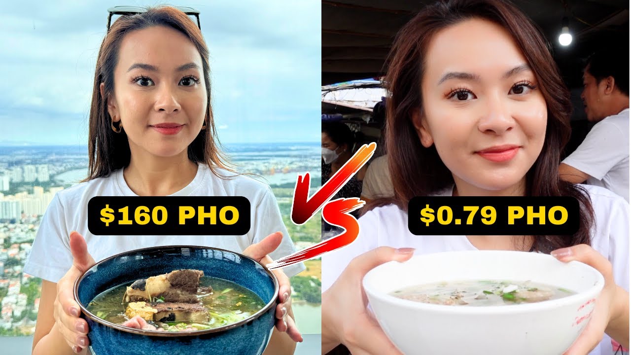 The most EXPENSIVE and the CHEAPEST Pho in Vietnam