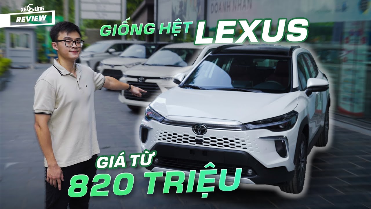 Trải nghiệm Toyota Corolla Cross V 2024 giá 820 triệu: Giống Lexus hơn, vẫn có vài điểm đáng tiếc !