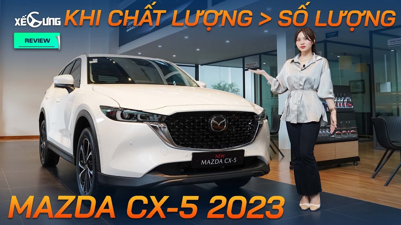 Mazda CX5 Luxury 2023 chênh 30 triệu so với phiên bản 2022, được nâng cấp những gì so với đời cũ?