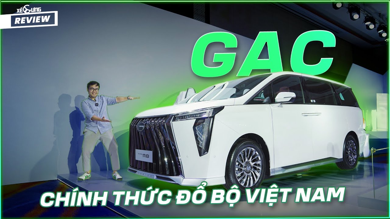 GAC GS8 và M8: Hãng xe Trung Quốc mới nhất chào sân thị trường Việt Nam