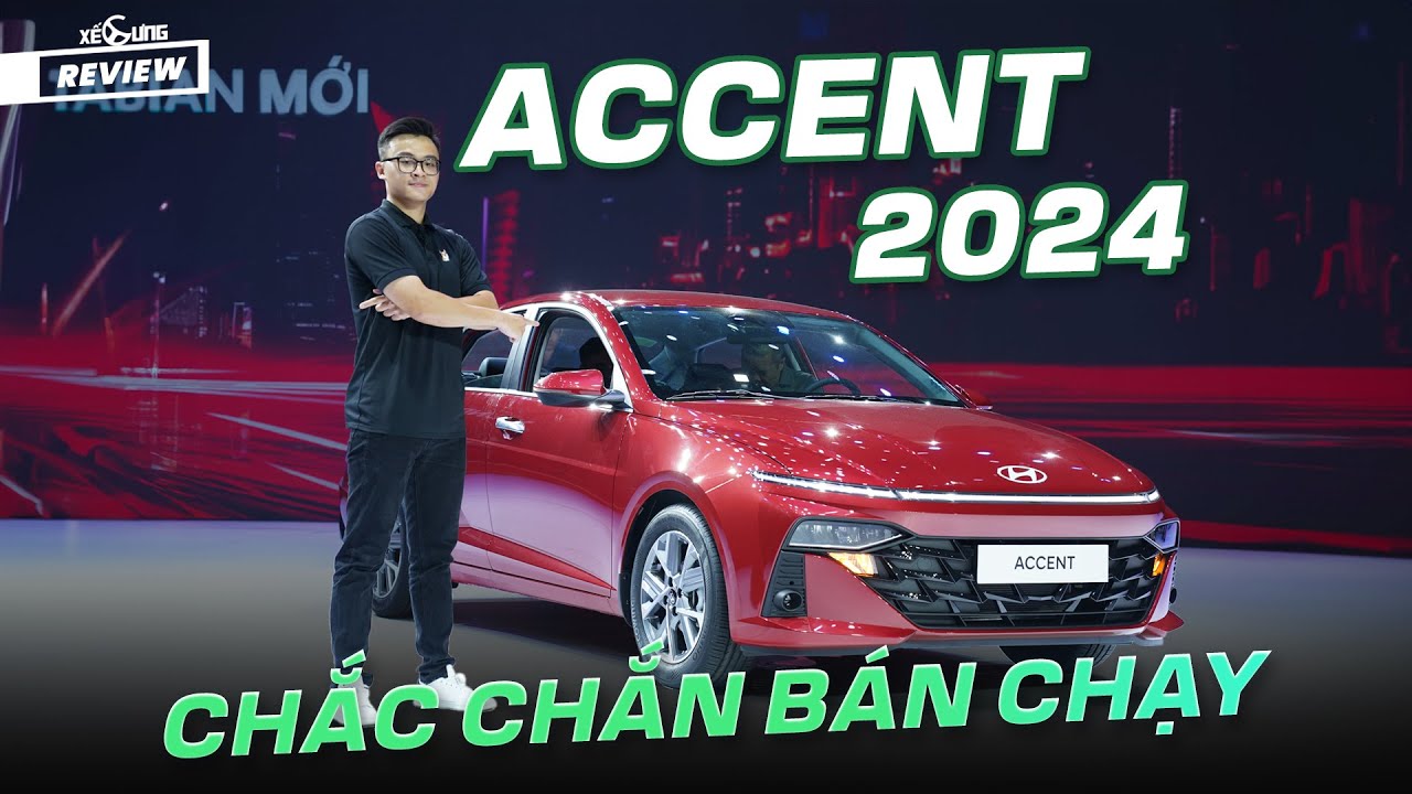 Hyundai Accent 2024 giá 569 triệu: Bổ sung trang bị cao cấp, kiểu gì cũng bán chạy !