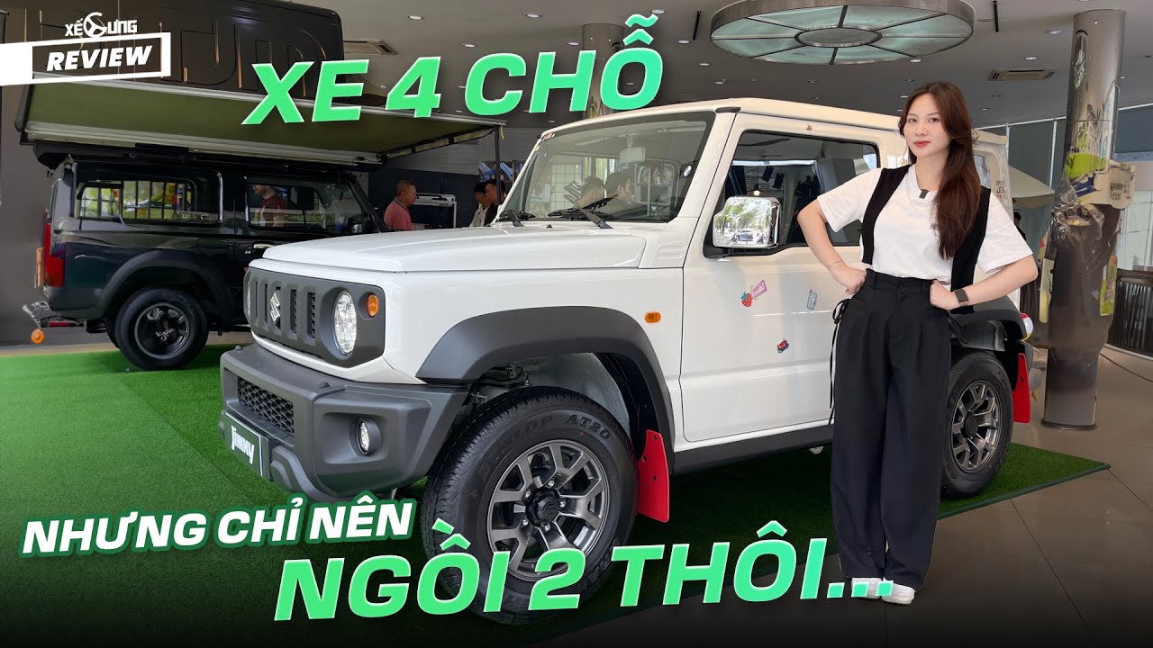 Sờ chạm ngoại và nội thất Suzuki Jimny: 789 triệu cho vẻ đẹp cổ điển, nhưng chỉ nên đi 2 người!