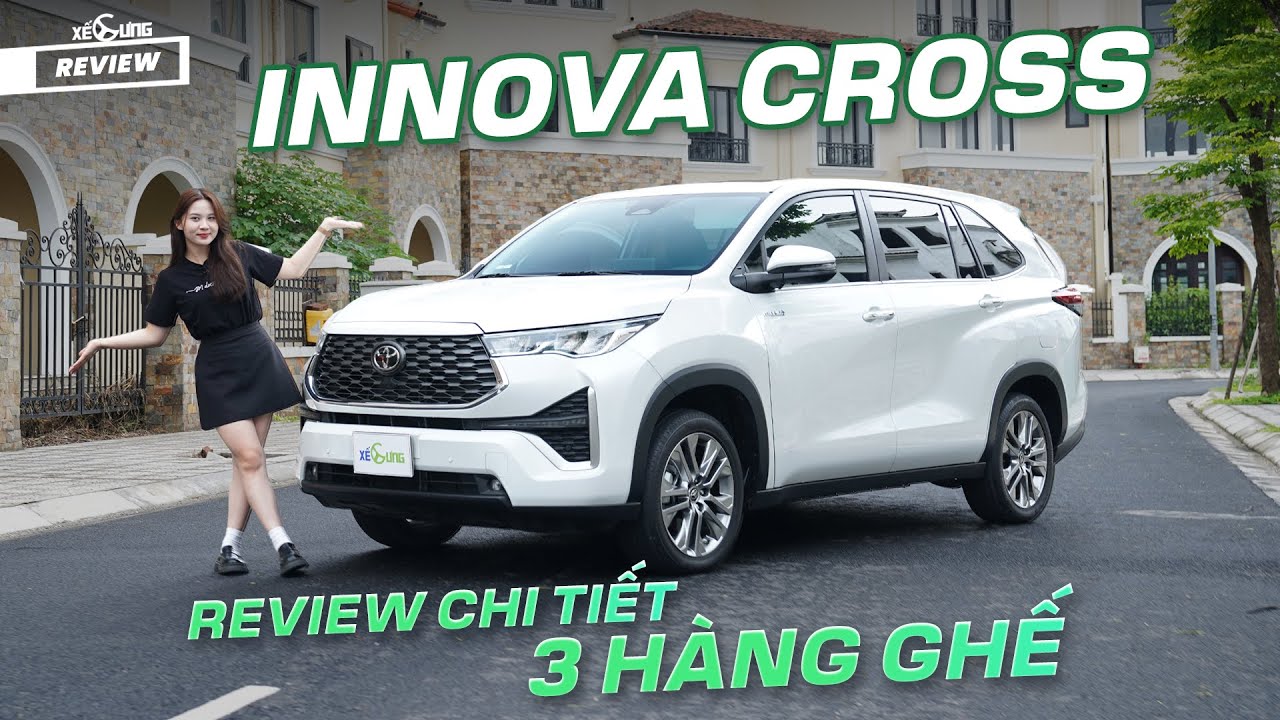 Review chi tiết 3 hàng ghế Toyota Innova Cross Hybrid: ưu nhược điểm cần biết trước khi mua