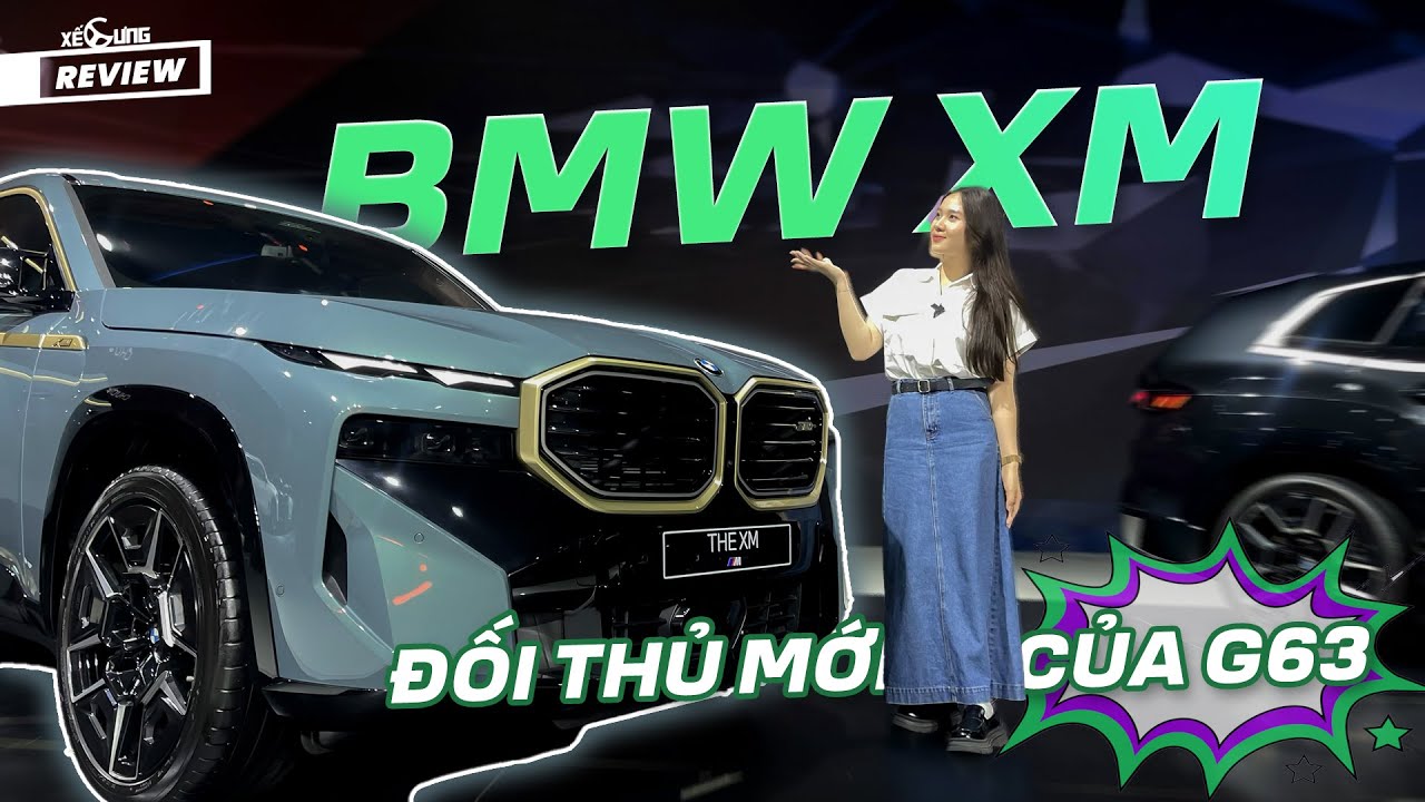 Soi kỹ thiết kế và trang bị trên BMW XM: chiếc BMW đắt nhất Việt Nam!