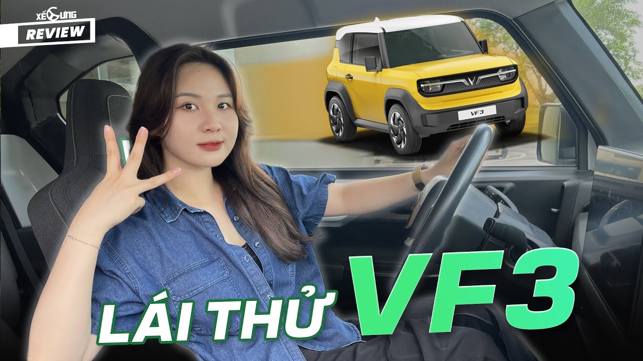 Lái thử Vinfast VF3 bản demo: chị em đi chợ là hợp lý, còn đi xa thì…