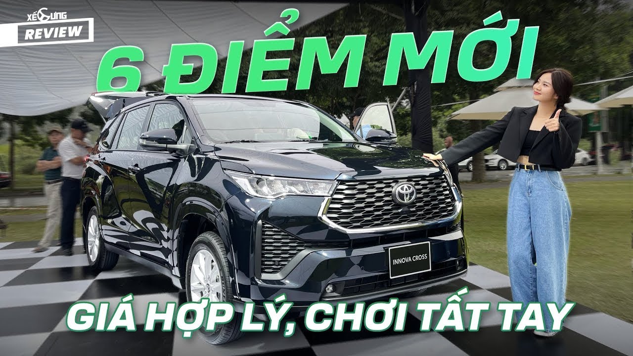 Toyota Innova Cross từ 810 triệu: nhiều trang bị, hàng Toyota chuẩn, rút ống thở ngược lại Custin!