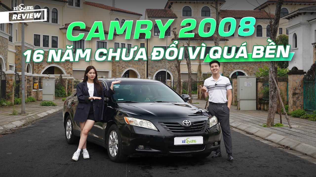 Nhìn lại Toyota Camry 2008 nhập Mỹ: có những options tới giờ vẫn quá xịn, nuôi xe có tốn?