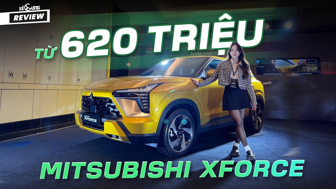 Trên tay nhanh Mitsubishi Xforce: giá từ 620 triệu, đẹp nhất, cao to nhất phân khúc!