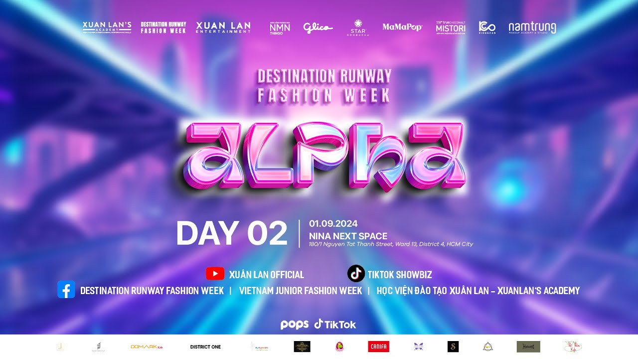 🔴 LIVESTREAM DESTINATION RUNWAY FASHION WEEK 2024 - ALPHA FULL SHOW DAY 2