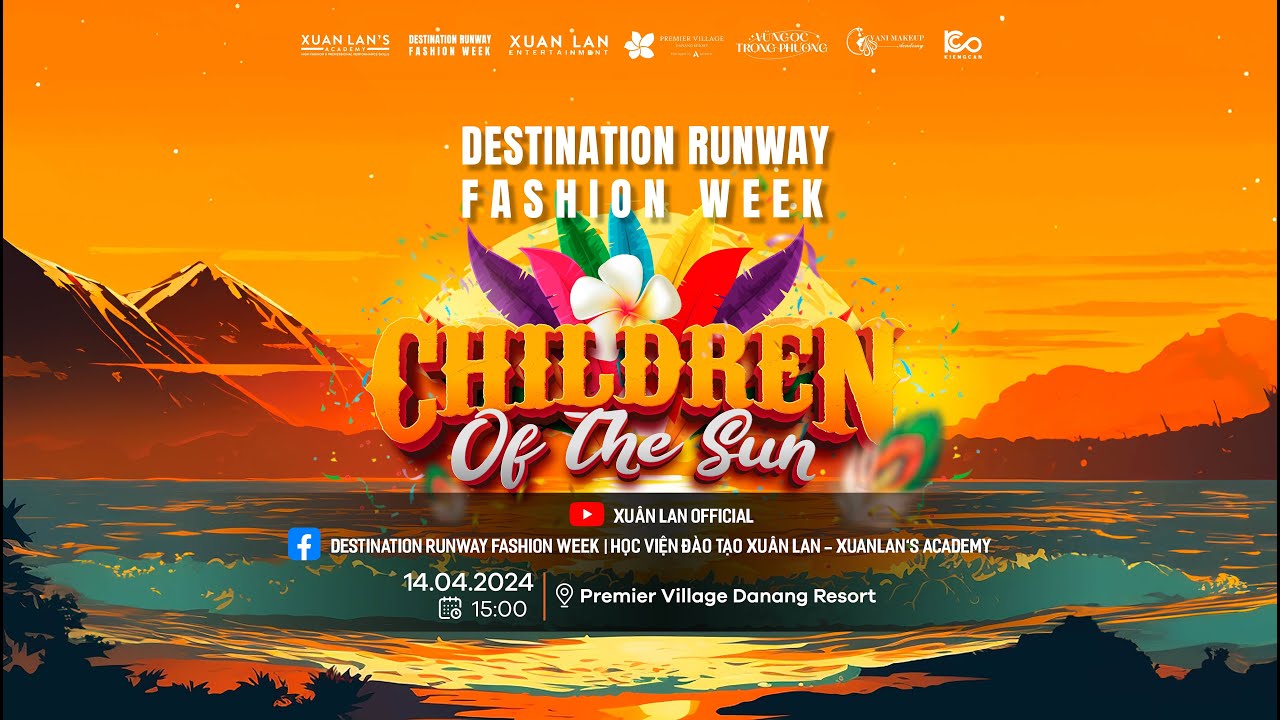 DESTINATION RUNWAY FASHION WEEK 2024 - CHILDREN OF THE SUN - FULLSHOW DAY 2