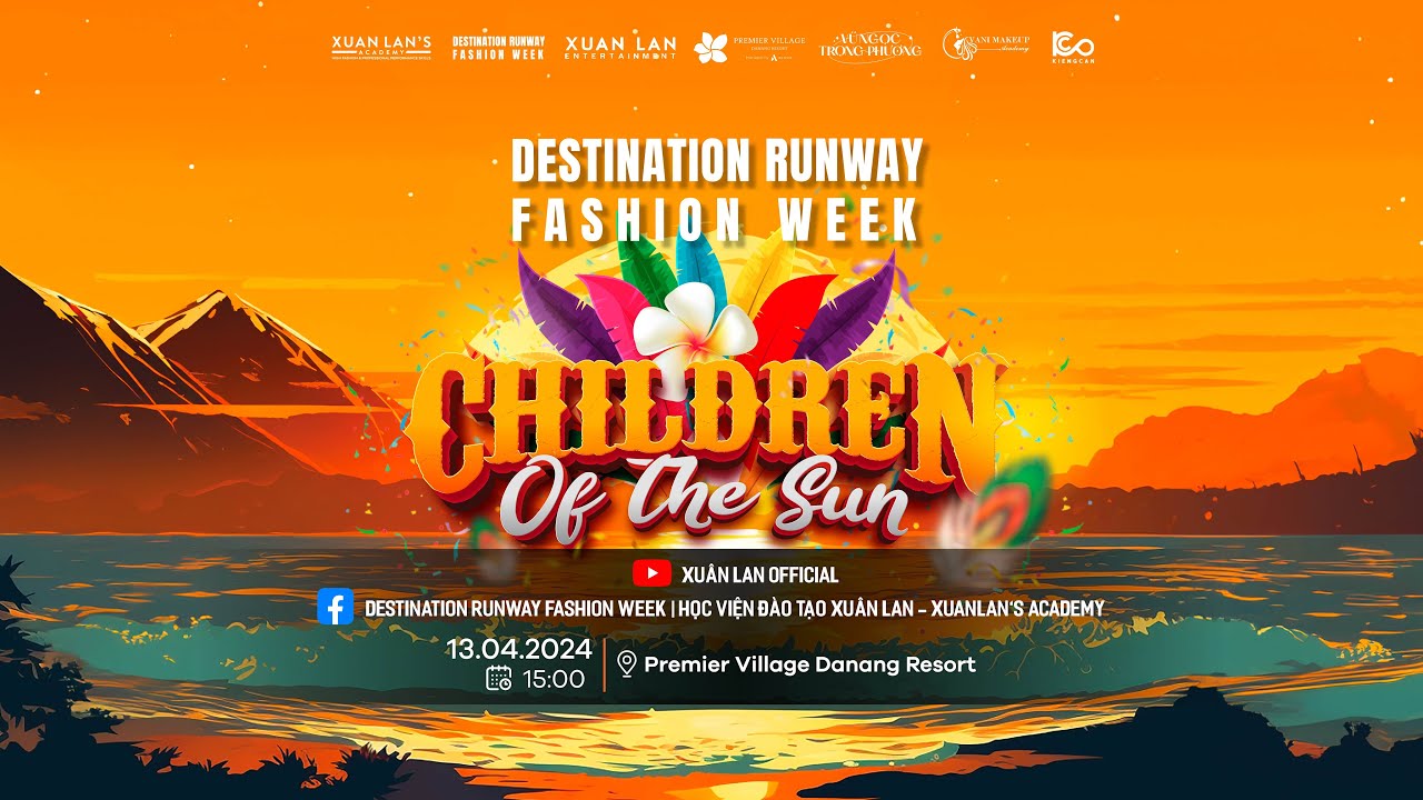 DESTINATION RUNWAY FASHION WEEK 2024 - CHILDREN OF THE SUN - FULLSHOW DAY 1