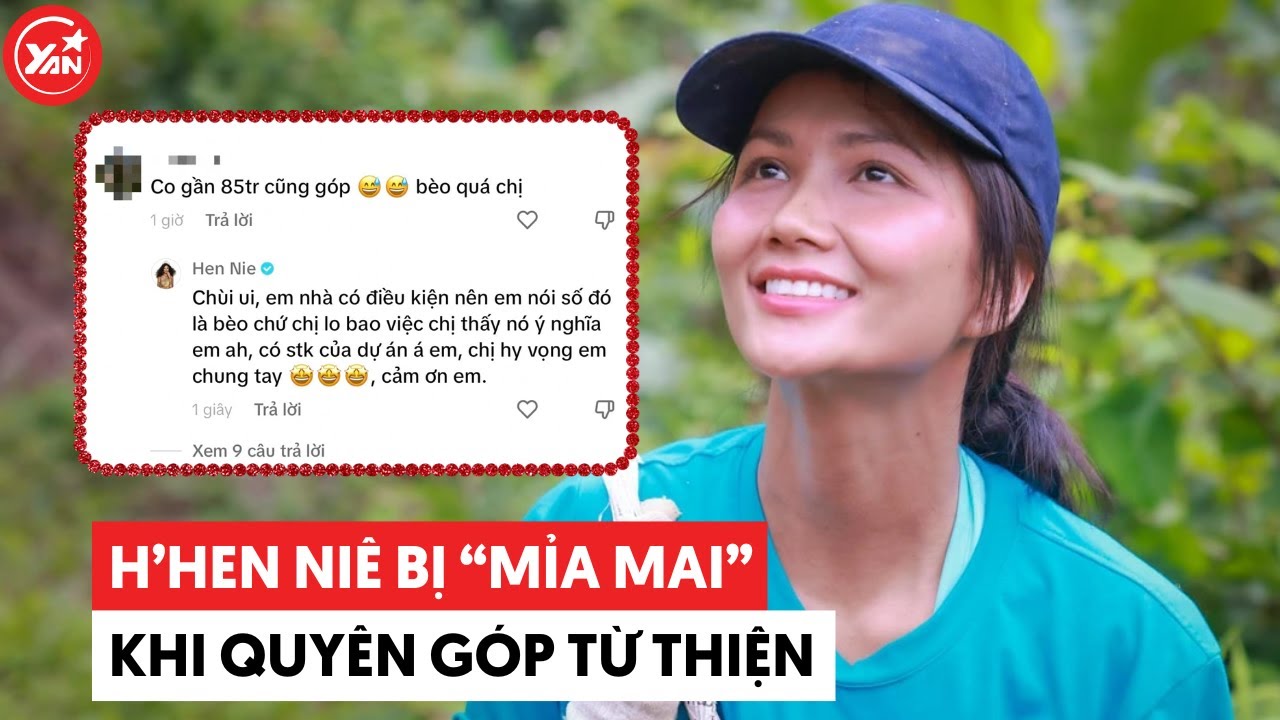 H’Hen Niê chi gần trăm triệu từ thiện nhưng bị nói "bủn xỉn"