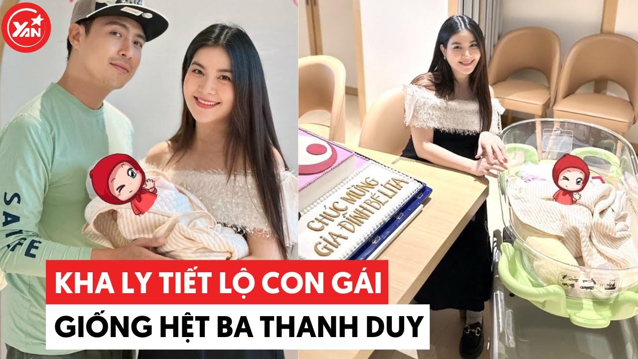 Kha Ly tiết lộ tên gọi ở nhà của con gái cưng, "tiểu công chúa" thừa hưởng nhiều nét giống ba