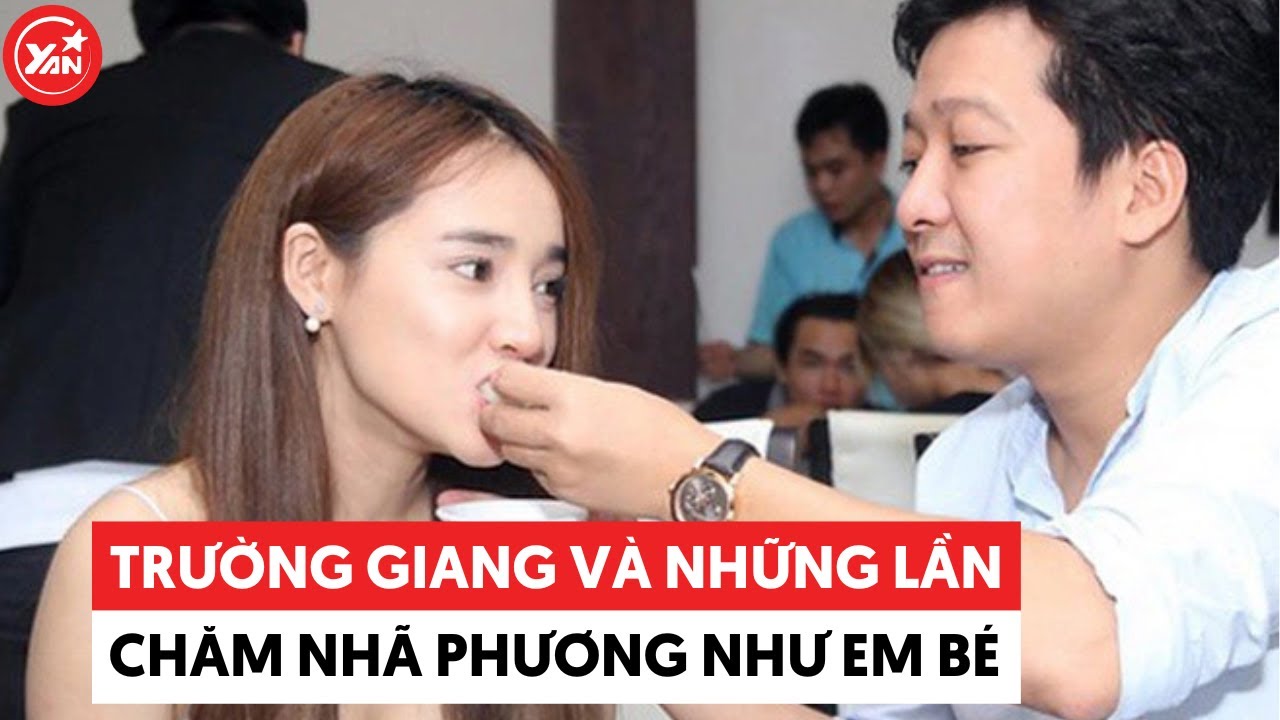 Những lần Trường Giang chăm Nhã Phương như "chăm em bé"