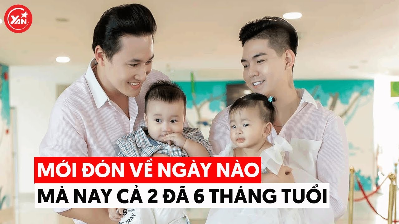 Thanh Đoàn - Hà Trí Quang chuẩn "bố bỉm" khéo léo: 2 nhóc tỳ tròn 6 tháng tuổi, phát triển toàn diện