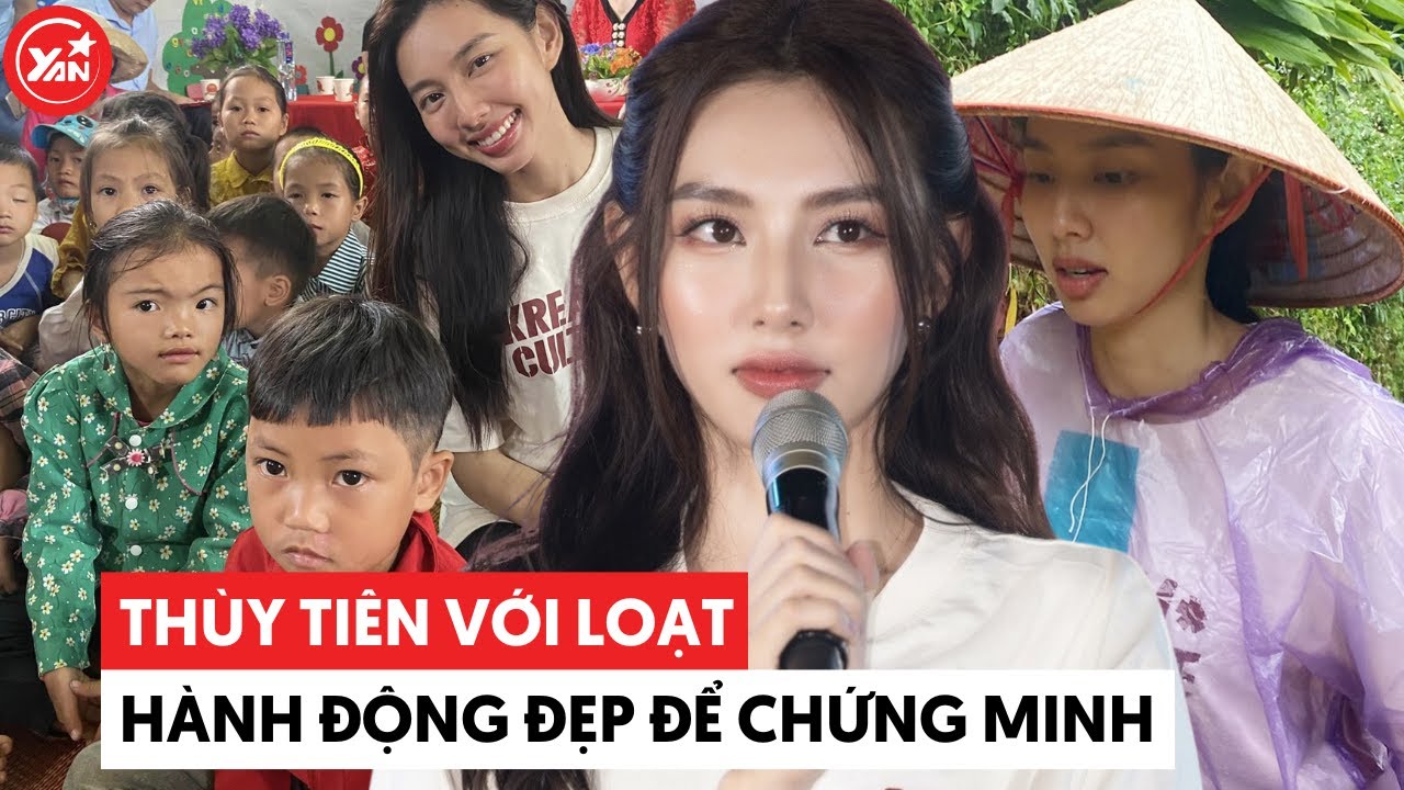 Thuỳ Tiên chứng minh câu nói: "Nếu làm màu mà giúp được người khác thì cứ làm màu thôi”