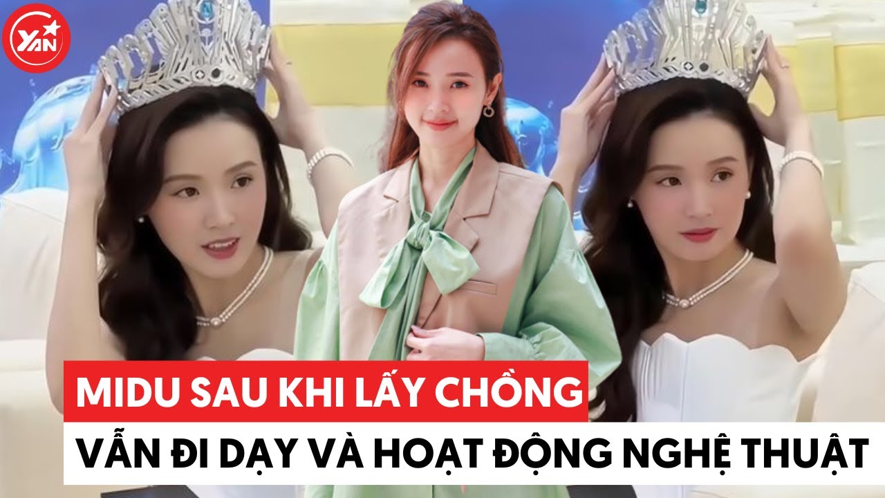 Midu sau khi lấy chồng hào môn: Vẫn tất bật đi dạy và tham gia hoạt động nghệ thuật