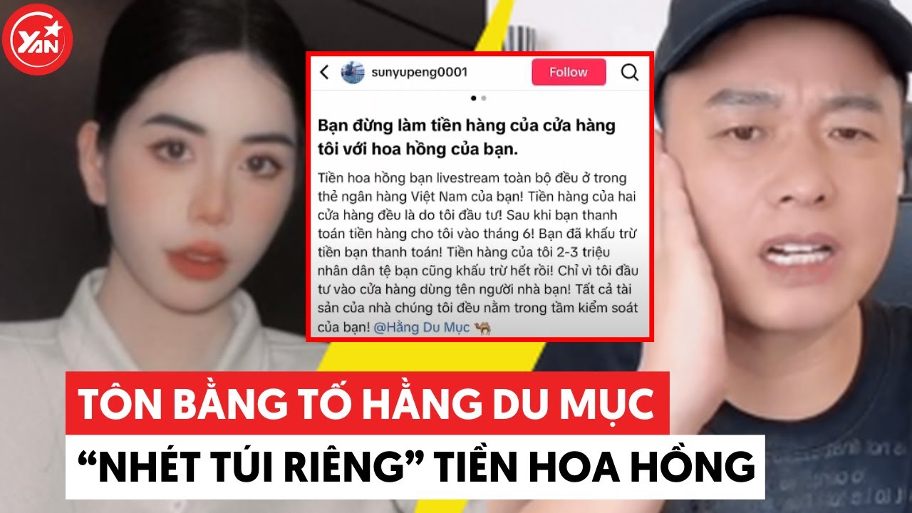 Hết tình còn tiền: Chồng cũ Hằng Du Mục tố vợ cũ “nhét túi riêng” tiền hoa hồng