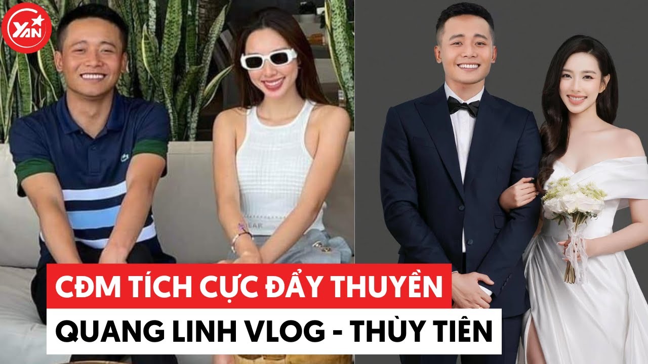 Cả cõi mạng ra sức chèo thuyền cho cặp đôi Thùy Tiên - Quang Linh Vlog cập bến