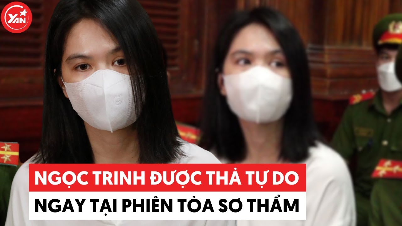 Ngọc Trinh được thả tự do ngay tại phiên tòa sơ thẩm: Nhận 1 năm án treo, 2 năm thử thách