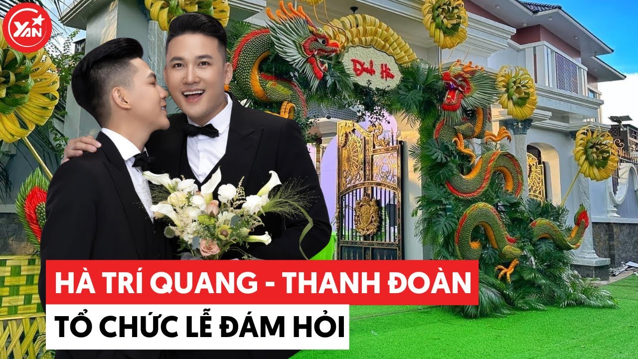 Hà Trí Quang - Thanh Đoàn làm đám hỏi như đám cưới