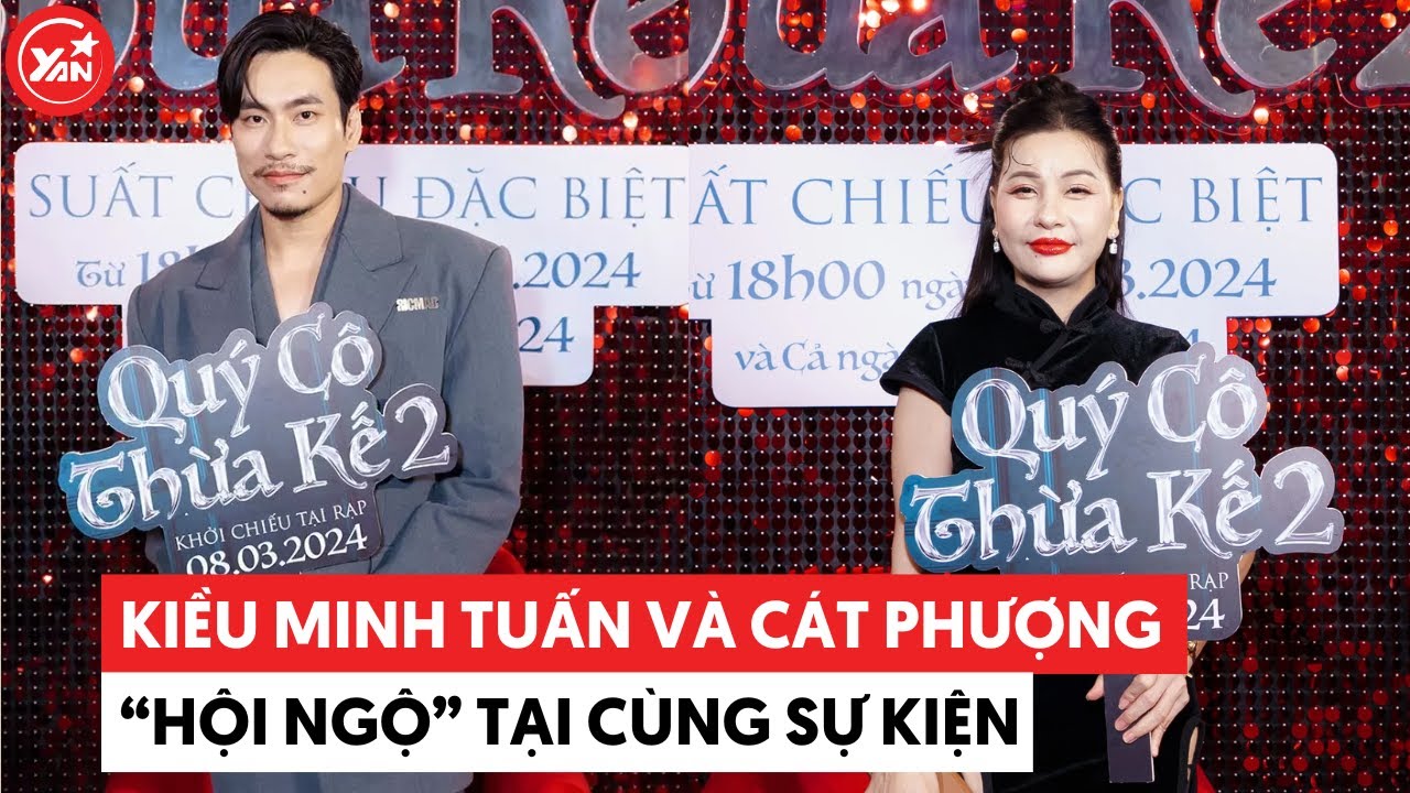 Sao Việt đã chia tay và đi cùng một sự kiện: Kiều Minh Tuấn lướt ngang, Cát Phượng thì lén nhìn