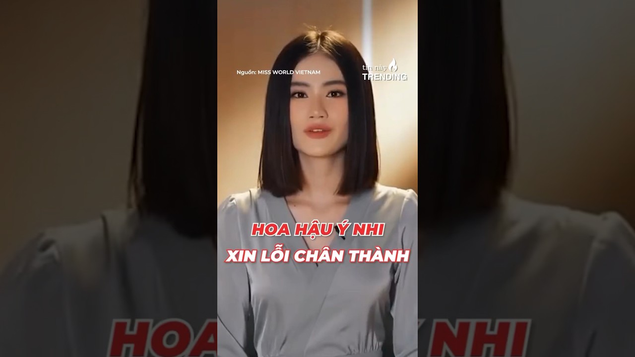 Hoa hậu Ý Nhi lên tiếng xin lỗi chân thành #shorts