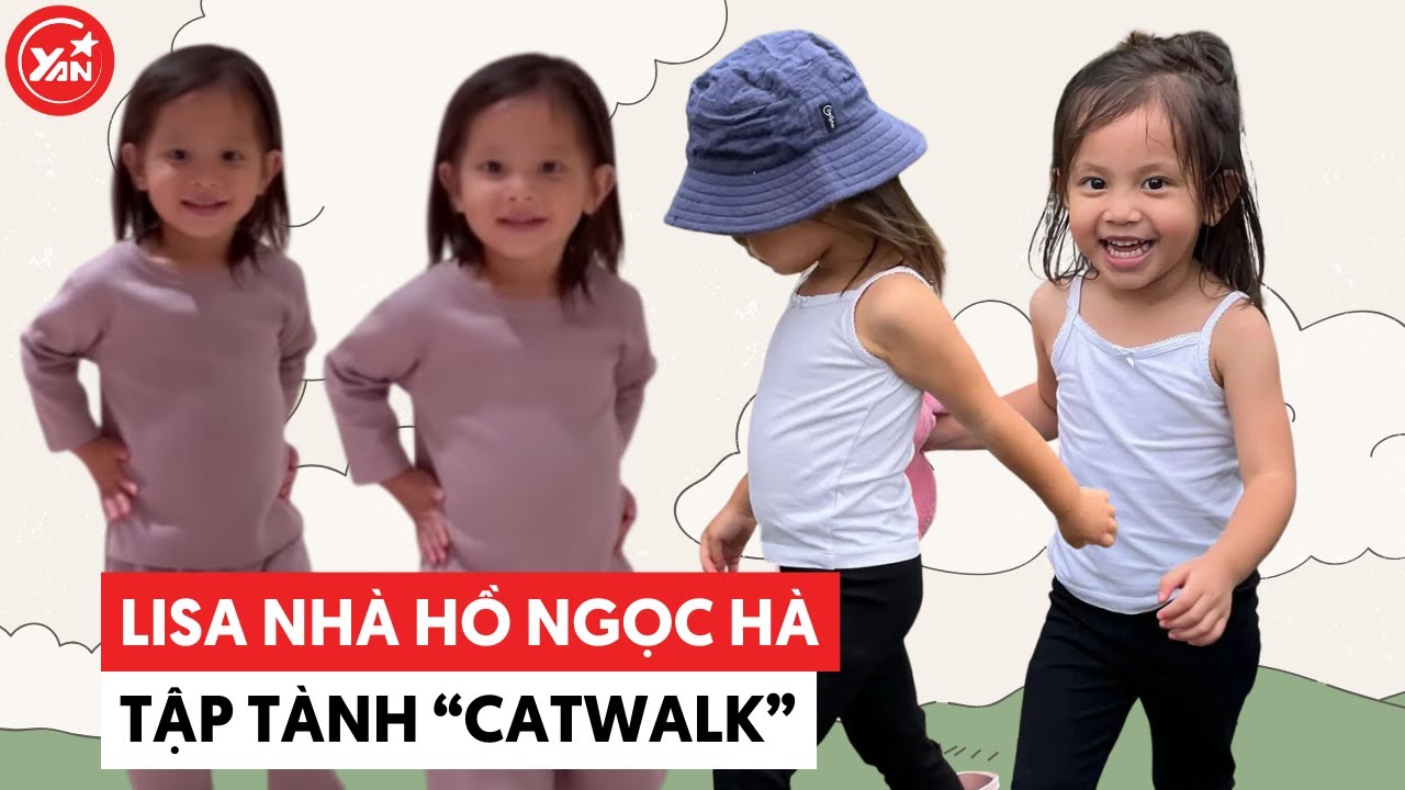 Lisa nhà Hồ Ngọc Hà tập tành làm người mẫu, nay đã biết "ngại" máy quay